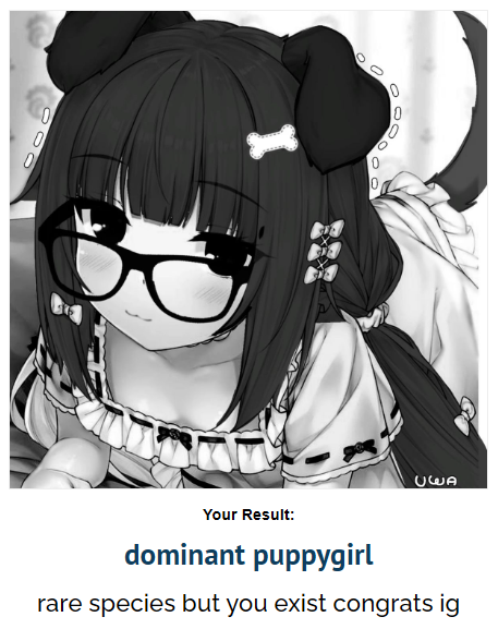 FireflyVtuber's tweet photo. see guys im a TOP and a random quiz on the internet is DEFINITE PROOF https://t.co/id8Q17lkZ4
