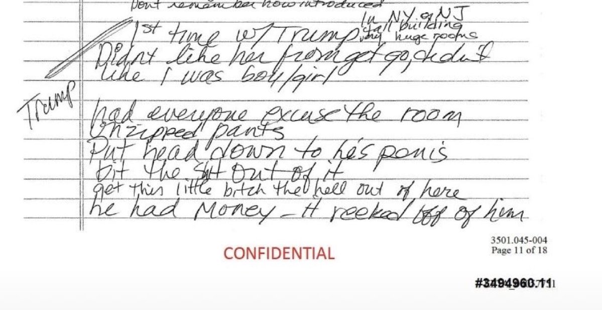 TroyWestwood's tweet photo. All you MAGA pieces of shit.
All this stuff now being released.
Many girls.
Grotesque details.
For denying it or ignoring it may you all forever burn in your eternal hell.
Donald Trump raped kids. https://t.co/ECMyHaEZPO