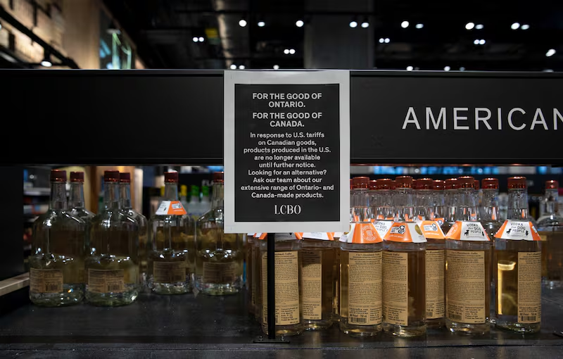 FoodProfessor's tweet photo. BREAKING: Ottawa asking provinces to put American alcohol back on store shelves. Only Saskatchewan and Alberta have continued purchasing U.S. products since April 2025.

This will go down as one of the most “un-Team Canada” policies in our history—and we got nothing in return, as Canada will still face U.S. tariffs.