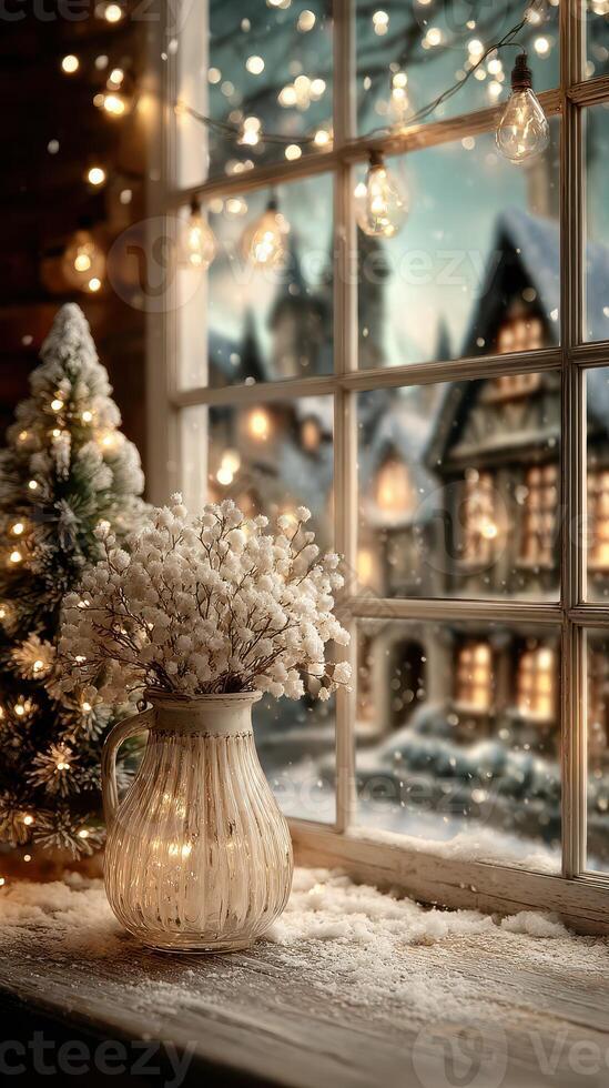 VirginaDetwjc8's tweet photo. [Christmas Eve: twinkling lights, hot cocoa, and the quiet magic of waiting for Santa. Sending warm wishes to everyone tonight! ]， https://t.co/WB0WQSoqFP