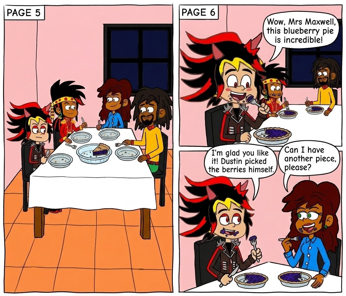 tatum_jame33182's tweet photo. #TheLoudHouse #comic #art #jamesmaxwell #drawing #alart
James and shadow blaze
with tonight's dinner 🍽️ https://t.co/yq0NbTgXz1