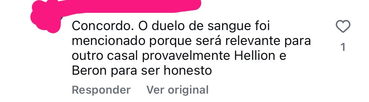 Adriele10297889's tweet photo. News!
Agora o amor proibido é o Helion e a senhora da outonal,  e terá duelo de sangue entre Helion e Beron! 

O negacionismo tá foda 🤣
Querem tirar tudo de ELRIEL e enfiar no c# de outro casal

Bem relevante esse contexto dos secundários  dos secundários para a história foco. https://t.co/KglkIlWhCz