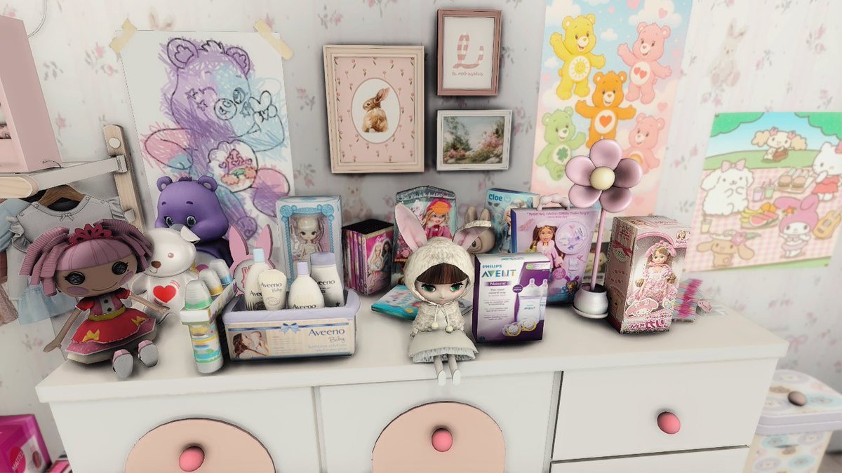dreamydory's tweet photo. elea's infant nursery.🎀🩷 | pt1 https://t.co/pFtmvrqY9o