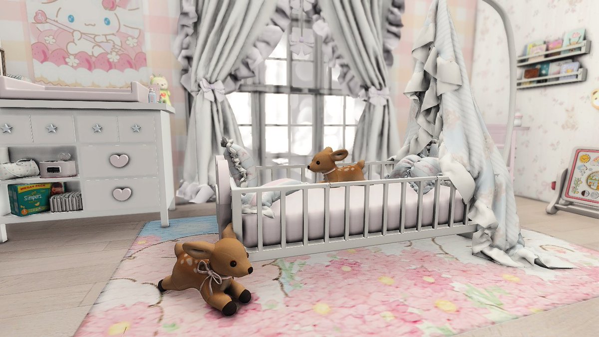 dreamydory's tweet photo. elea's infant nursery.🎀🩷 | pt1 https://t.co/pFtmvrqY9o