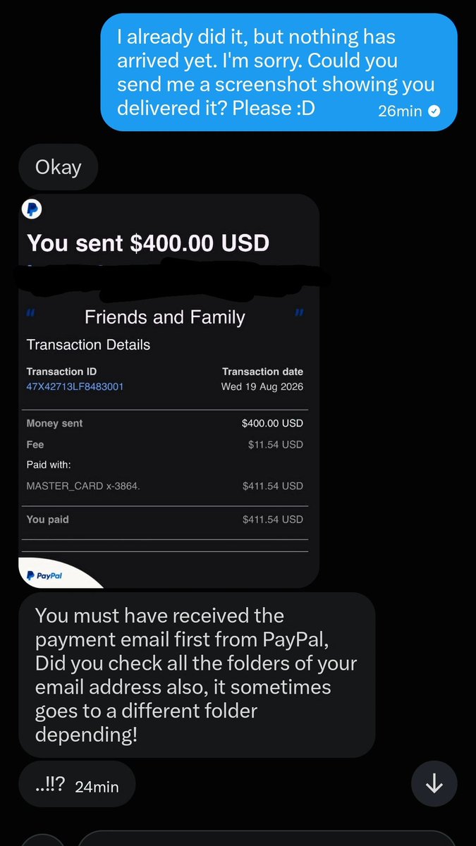 RyanbunnyLOL's tweet photo. ‼️INTENTO DE FRAUDE‼️
Sabrán yo soy artista y hago Comisiones, y casi caigo en una estafa, el #pishing ( es una técnica de estafa que al compartir información privada como datos bancarios, contraseñas o números telefónicos a través de correos electrónicos llamadas o msj sms) https://t.co/arT4MJATVP