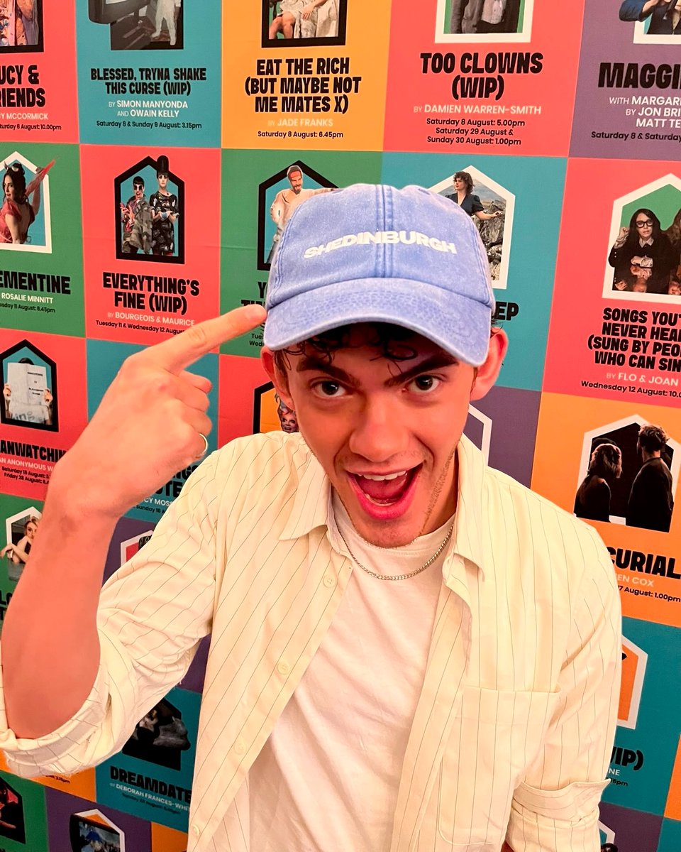 dailyjlocke's tweet photo. joe locke for shedinburgh fringe festival https://t.co/SlmmJQ3M32