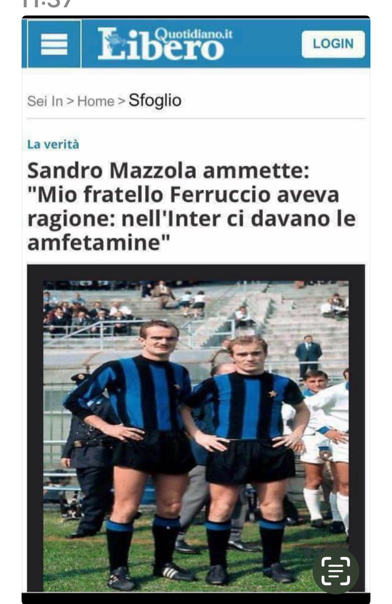 MGBasolu's tweet photo. @Avv_Bianco_Nero @Gazzetta_it Si sono scordati anche di chiedere a Moratti come mai volevano far sequestrare il libro di FerruccioMazzola che racconta la verità nascosta su una inter che grande poi non era! https://t.co/XF76d09G7B