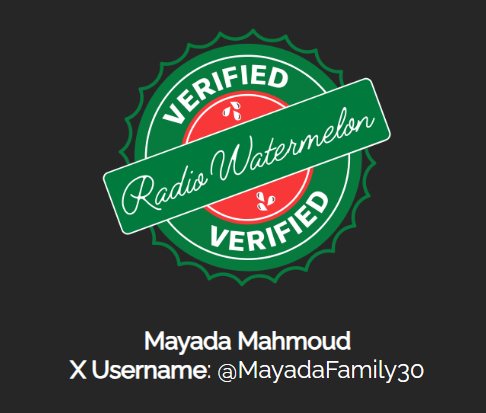 RadioWatermelon's tweet photo. Mayada Aziz's Family
#VerifiedByRadioWatermelon
🖇️: https://t.co/gQpb4BDBQf
Please donate and share
A small donation can fill an empty stomach tonight

Mayada Aziz, a 21-year-old married woman originally from Beit Hanoun, now lives displaced in Deir Al-Balah with her husband and their one-year-old son Nabil in a rented tent that costs $700, shared among extended family members. Before the genocide began on October 7, 2023, she was studying to achieve her goals and had prepared for her wedding, collecting clothes and belongings for a stable life in her husband's home; however, the genocide forced her to postpone the ceremony, evacuate over 25 times, and eventually marry in the street. She gave birth to Nabil via Cesarean section, but just days later, while still in severe pain and unable to stand properly, she was forced to flee as her home was bombed. Her husband suffers from a damaged spinal disc, her father has diabetes that has impacted his shoulder, and her mother deals with cartilage issues, high blood pressure, and foot problems; as their only child, Mayada once shared a happy family life but now struggles to provide basic needs like food, milk, diapers, and shelter for her son amid malnutrition risks and approaching winter, while the family faces ongoing hunger, lack of medicine, and instability.