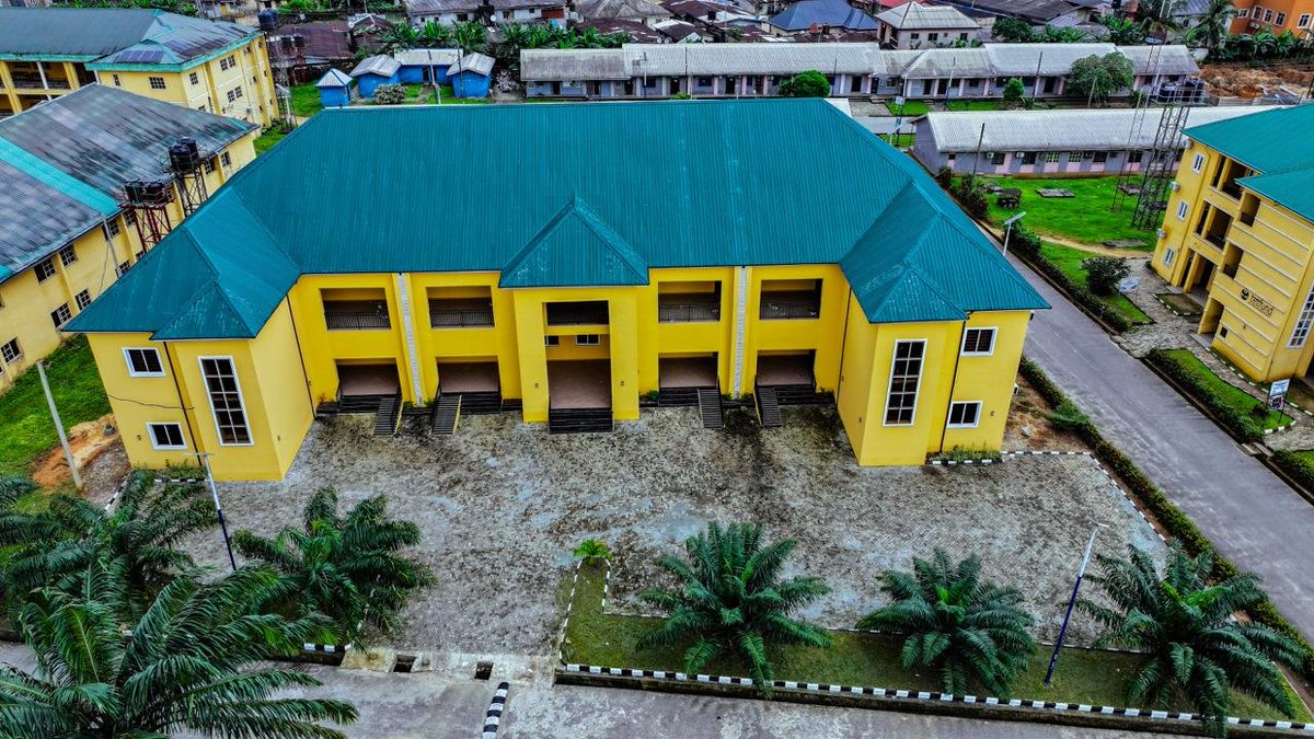 SimFubaraKSC's tweet photo. In furtherance to our determined effort of investing in the technical education of our youths, we today inaugurated the following major projects at the Captain Elechi Amadi Polytechnic, Rumuola: 

1. The Entrepreneurship Centre. 

2. The School of Engineering Building and 

3. The Governing Council/Senate Building.

We remain committed to promoting technical and entrepreneural education, enhancing practical skills, creating opportunities and delivering on projects that make a real difference in the lives of our people.