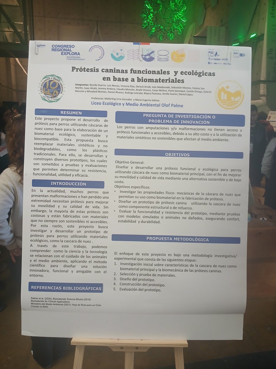 Alexandernikko's tweet photo. @explora_cl @udp_cl Un orgullo aportar al desarrollo del talento escolar y ver el tremendo nivel de investigación de nuestra zona. 🧠🔬#ExploraSurPoniente #UDP #CongresoRegional #CienciaEscolar #Divulgación #alexanderhome #madeinunab #alexandercarreno https://t.co/TgdqFFr0fk