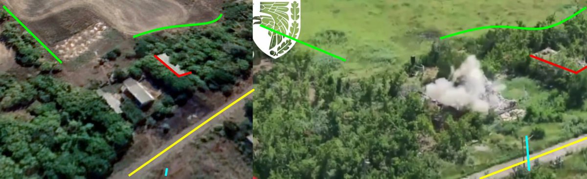 AndreevkaMaps's tweet photo. The Ukrainian 93rd Separate Mechanized Brigade struck Russian positions in the settlements of Krasnyi Kut and Torske using drone dropped grenades.

Location: 📌 Krasnyi Kut, Torske

--continue below https://t.co/MBIbDdCEPp
