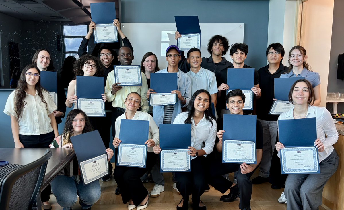SmartFAU's tweet photo. Our 2026 @NSF REU students designed, built, tested, questioned and adapted — discovering what they’re capable of and where research might take them next.

Take a look back at their summer: https://t.co/QTk2X7GUjr https://t.co/8kMx5a8oYA