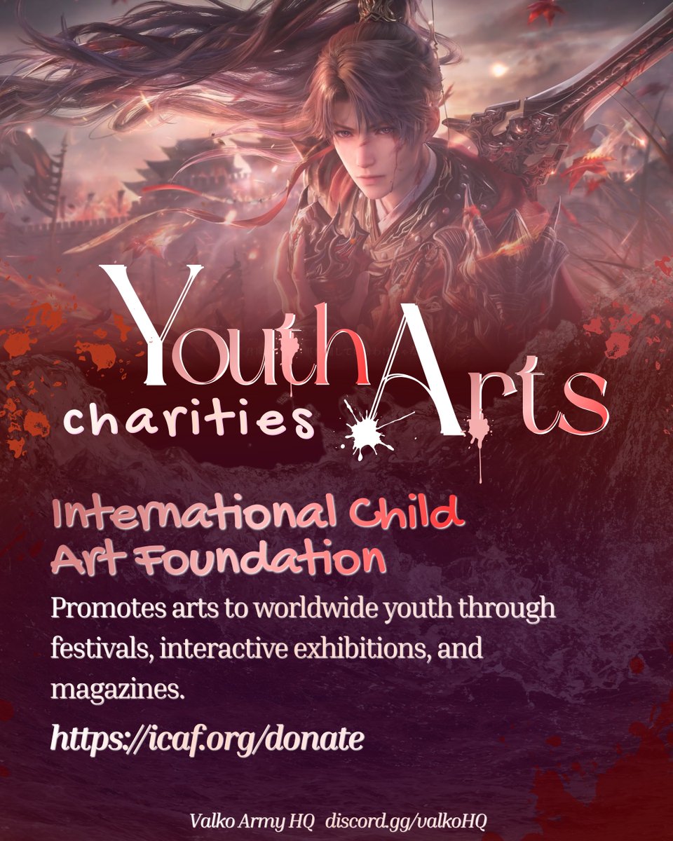 seiyaspuppy's tweet photo. 🪼Today we are spotlighting International Child Art Foundation🪼

Please check out this wonderful organization, if you are able to donate or share this post it would be greatly accepted! Let's show them some love!

Link: https://t.co/OjP6Hxp00t

#CharitiesForRafayel https://t.co/cMqTb60GBn