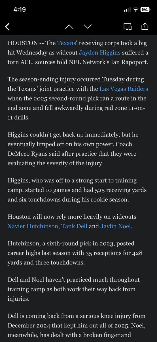 SPORTS_PRIMERO's tweet photo. #NFL | #HTownMade | #JaydenHiggins

-DJ Bien-Aime https://t.co/smzyqQMV6e