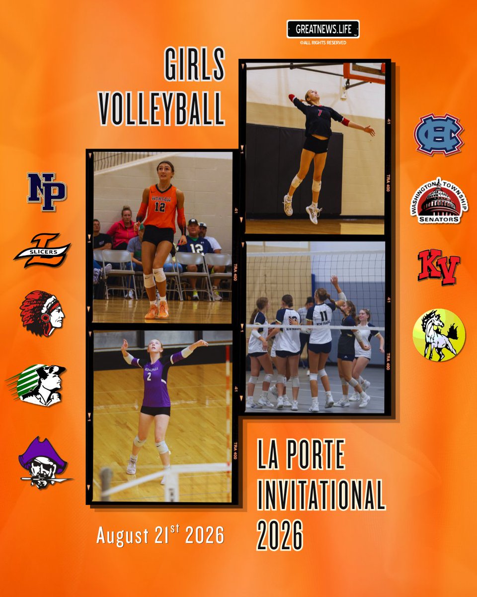 ValpoLife's tweet photo. Exciting news! We're headed to the La Porte Volleyball Invitational this weekend, and we'll be on the sidelines capturing every spike, dig, and match-winning moment!

@msdwt 

Past sports content: https://t.co/0eAhzgafbm https://t.co/3h1jhujZB7