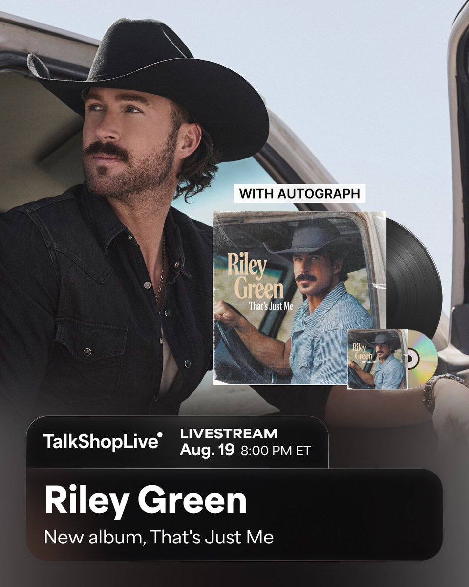 RileyGreen24985's tweet photo. Tune in tonight at 8pm ET/7pm CT: https://t.co/TD0mWOpOHd… https://t.co/OmDeOkRZxE