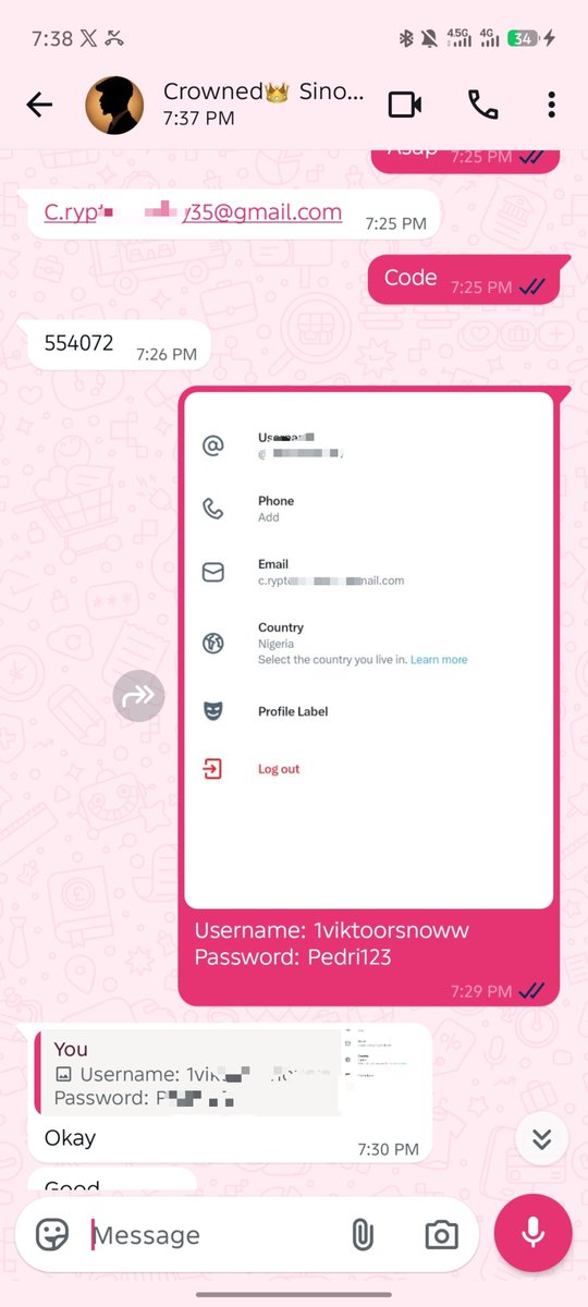Xena_eth1's tweet photo. Multiple X Account Are Available for Sale ✅
Send a DM if you need X account, I sell X Accounts. https://t.co/ACfOk9eOOu