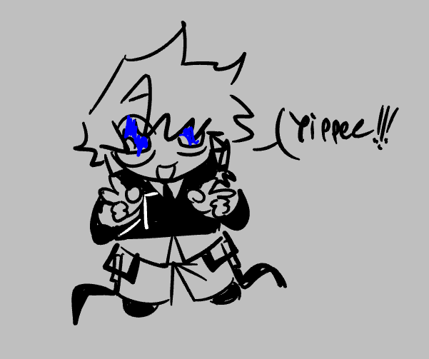 f1r3cr4cker_'s tweet photo. little hakuriling found in the wild #kagurabachi https://t.co/aG1Ngl292w