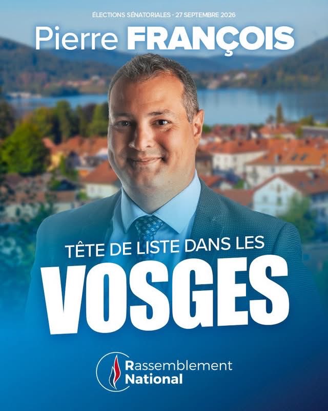 Xavier_Baudry's tweet photo. De passage sur les terres maternelles des Vosges pour quelques jours : l’occasion de saluer notre Député Sébastien Humbert et son équipe, et d’adresser tout mon soutien à mon ami Pierre François, candidat aux prochaines élections sénatoriales dans le département ! 
Avec les Députés @seb_humbert, @G_Dussausaye, mais aussi le nouveau Maire Nomexy Yann Traiteur , les vosgiens savent qu’ils ont des élus déterminés et engagés pour leur territoire et la ruralité ! 

#Vosges #Sénatoriales2026
