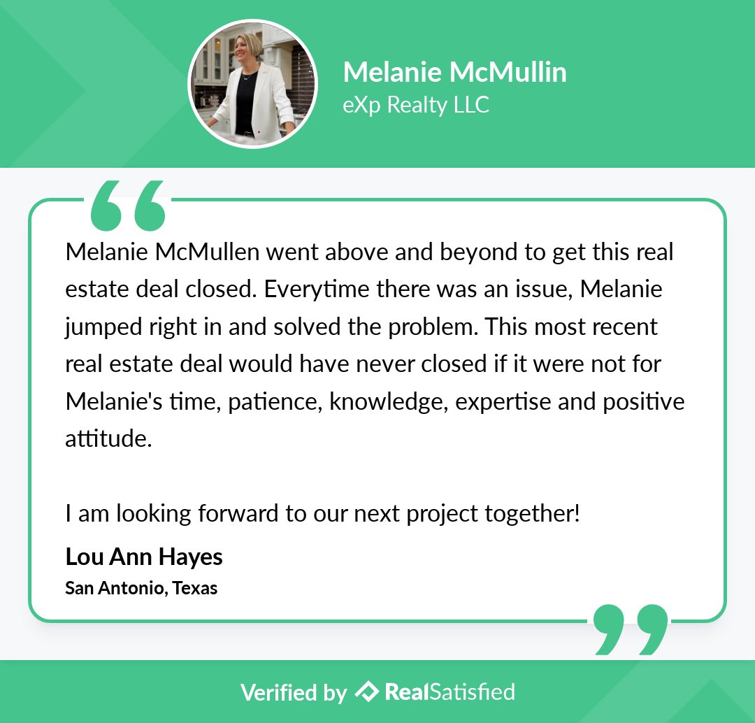 Realtor_Mel's tweet photo. Recommendations like this leave me overjoyed.
See my reviews: https://t.co/7EPYnyGytN
via @realsatisfied https://t.co/wp0WSkA26Q