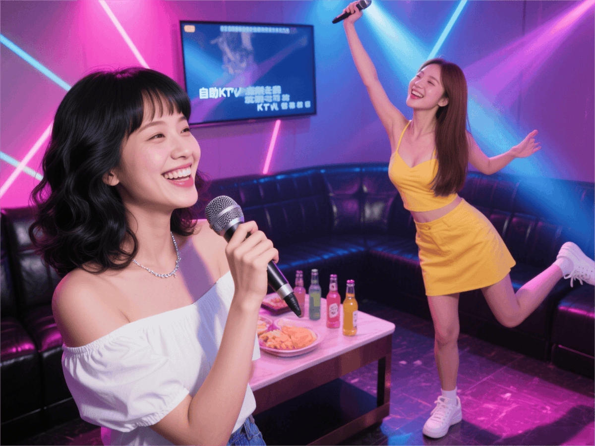 AshtynEffe96670's tweet photo. [Sing your heart out at the hottest KTV in town! Catchy beats, amazing vibes, and all your favorite tracks waiting for you. Tag your singing partner and book your spot now!]， https://t.co/KnvPxyeFEs