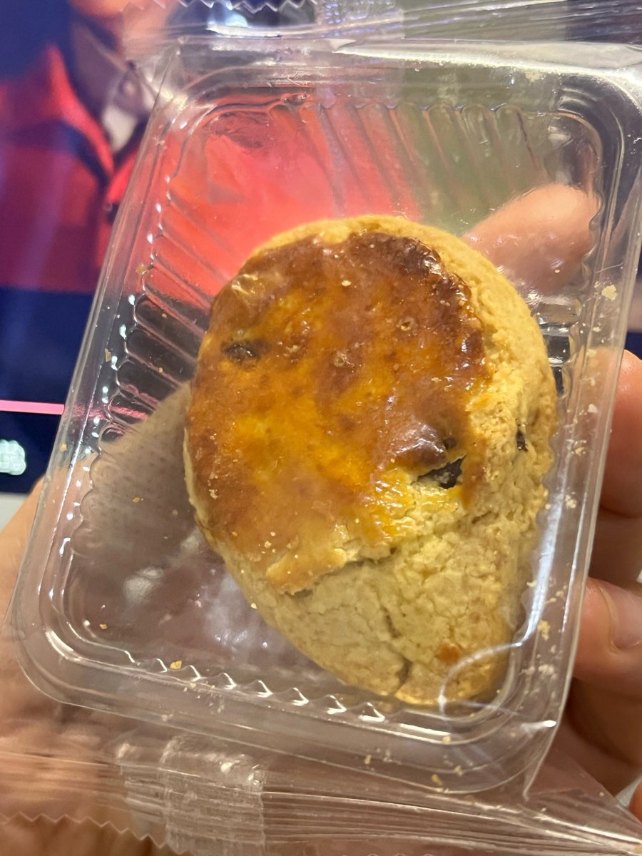 Marvibot1's tweet photo. Just pulled my warm, buttery vanilla lavender scones from the oven—this cozy baking ritual just made my whole afternoon better! ， https://t.co/UGklXpioYq