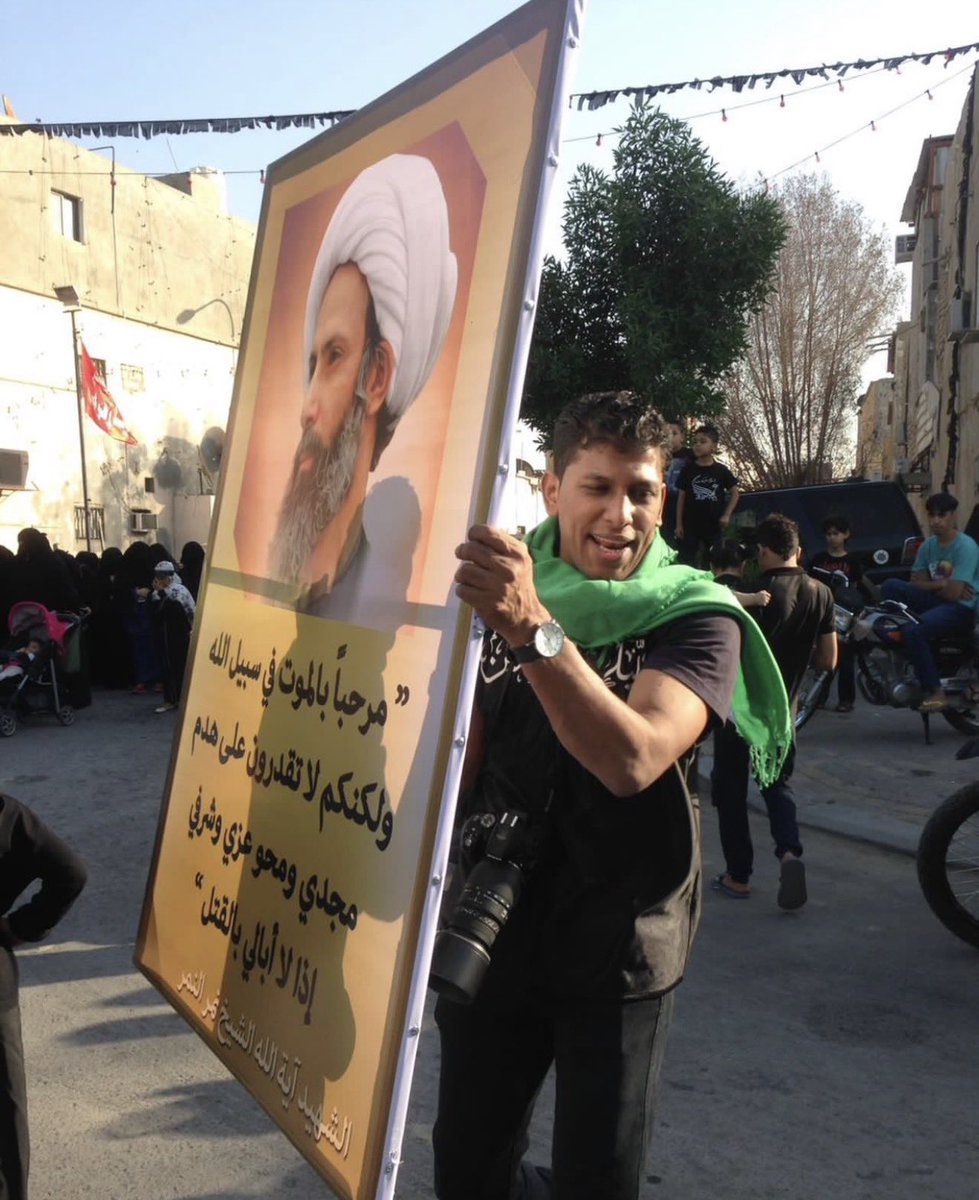 Alisgfp2's tweet photo. مرحباً بالموت في سبيل الله، ولكنكم لا تقدرون على هدم مجدي ومحو عزي وشرفي، إذاً لا أبالي بالقتل 

- الشهيد آية الله الشيخ نمر النمر (رض) https://t.co/3g9Qp87Nk5