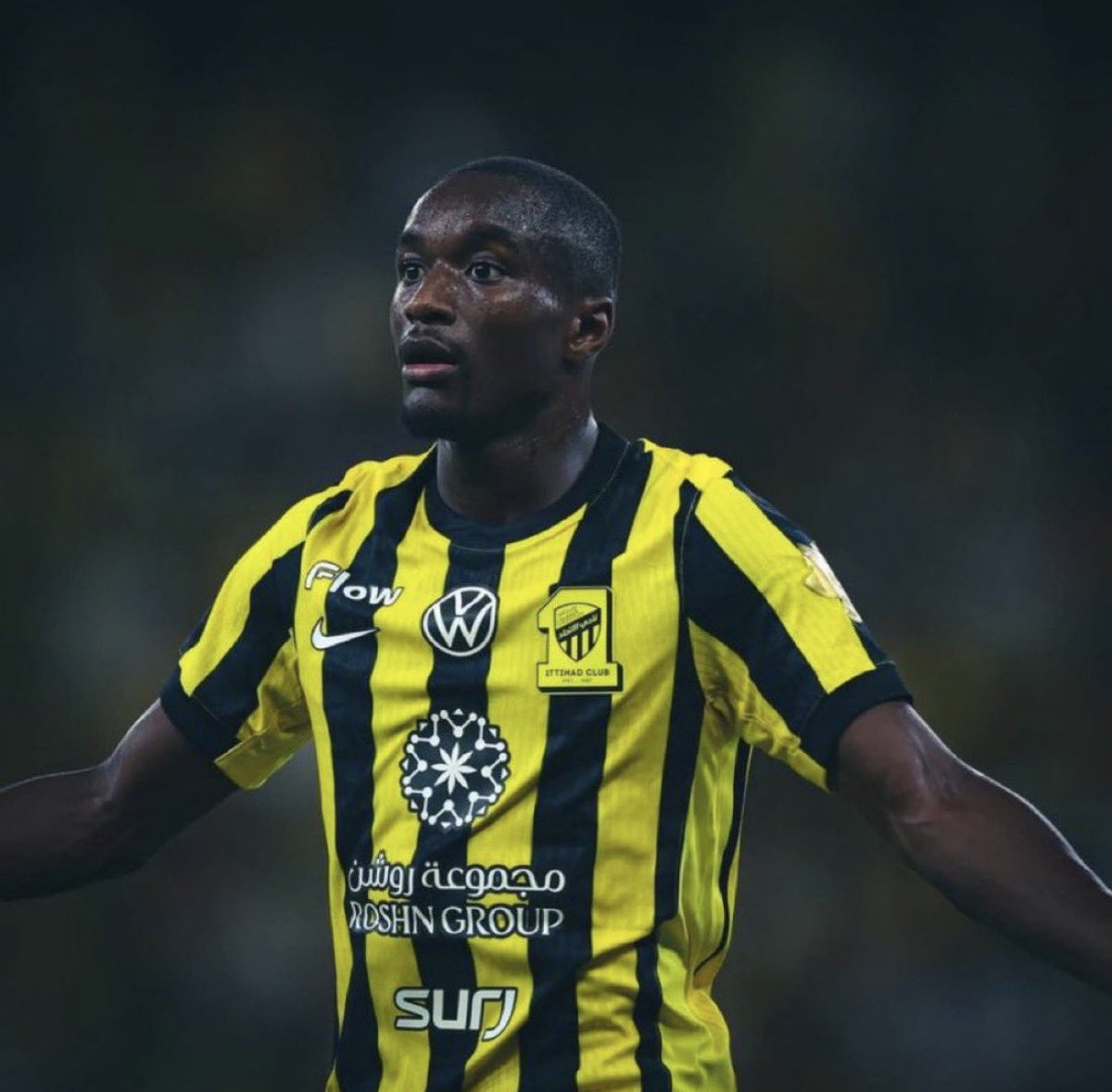 MMO_224's tweet photo. يا غزال يا غزال موسى 💛.
#Diaby_stay_with_ittihad https://t.co/qiBHku26Yn