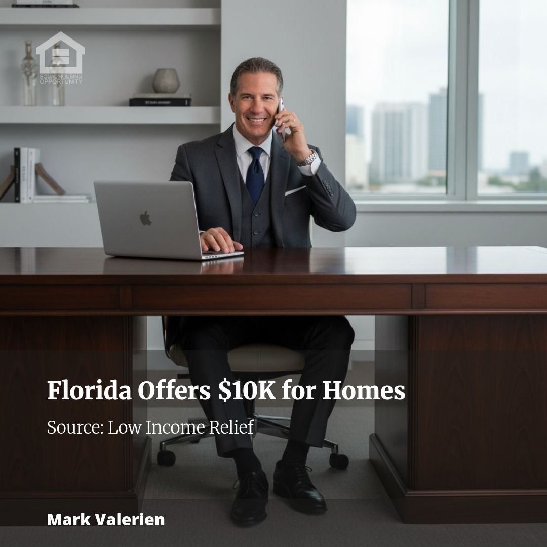 Realtormar29422's tweet photo. Florida Program Gives Homeowners Up to $10,000 for Hurricane-Proofing
Did you know Florida homeowners can get up to $10,000 to hurricane-proof their homes? 🏠🌪️ Grants go fast—priority for seniors and low-income households. Find out if you qualify before funds run out! Ready ... https://t.co/6BdJ6E7KZP
