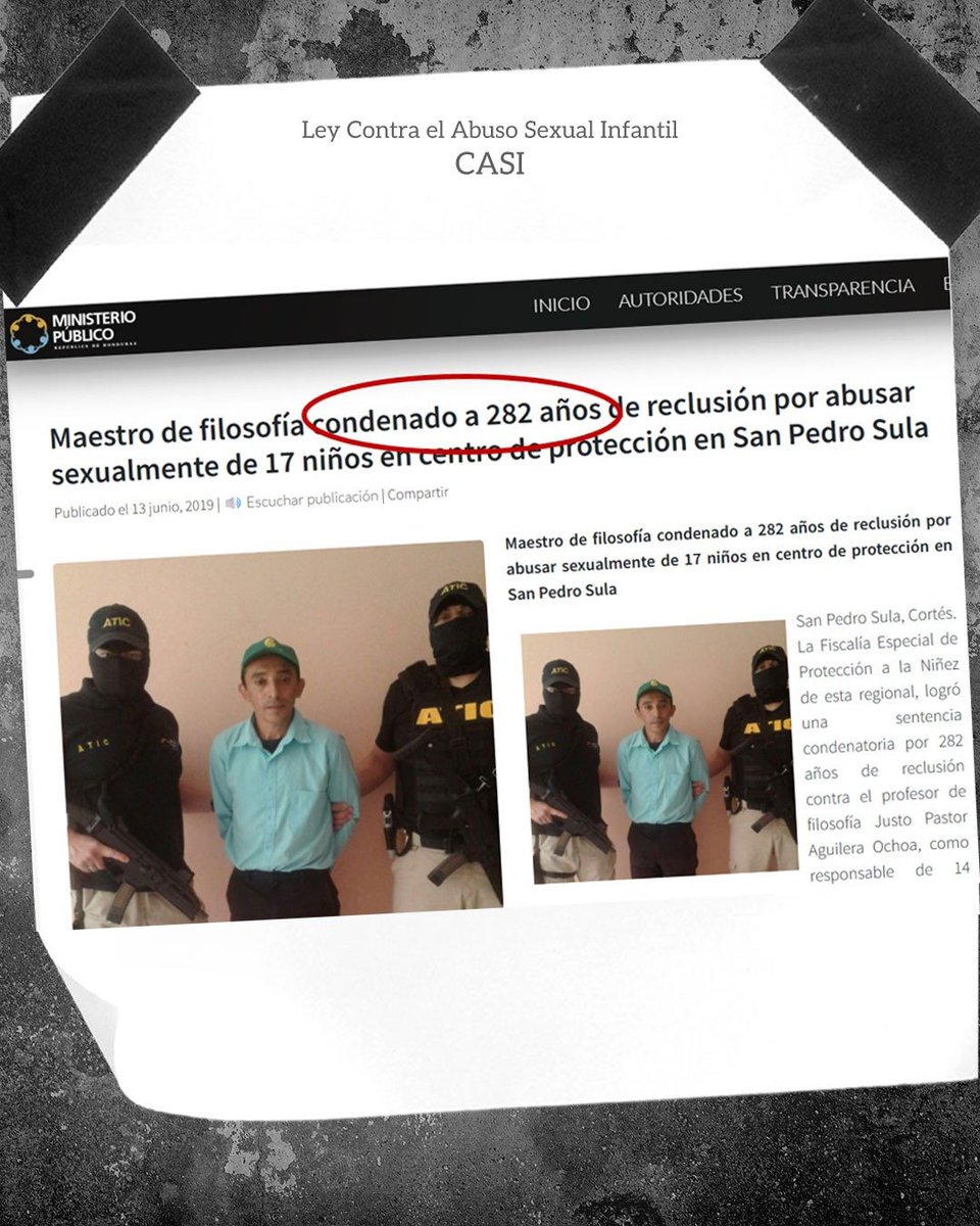 asjhn1's tweet photo. Estos titulares no son casos aislados. Con la Ley Contra el Abuso Sexual Infantil (Ley CASI), las instituciones públicas y privadas trabajarán de forma obligatoria y coordinada en la prevención de la violencia sexual en contra de niñas, niños y adolescentes.

 #QueSeApruebe https://t.co/JW2aVPdHwd