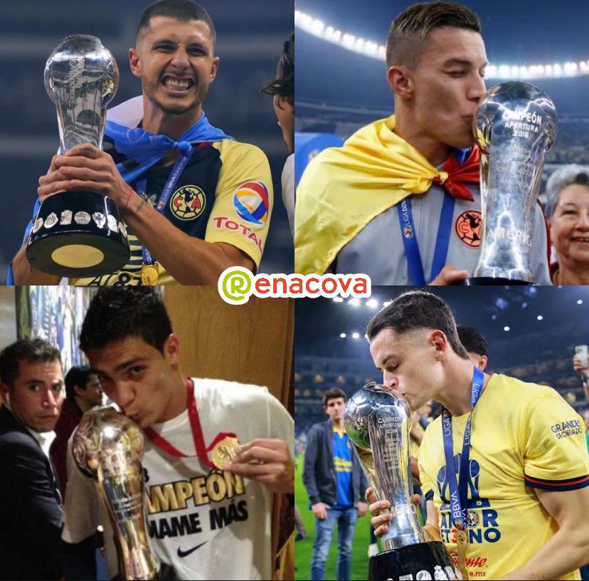 renacova's tweet photo. Canteranos, mexicanos, o extranjeros.

Que te dejen títulos, y después cumplan su sueño de jugar en Europa.

 No hay problema 🏆🦅 https://t.co/WHycBm58o1
