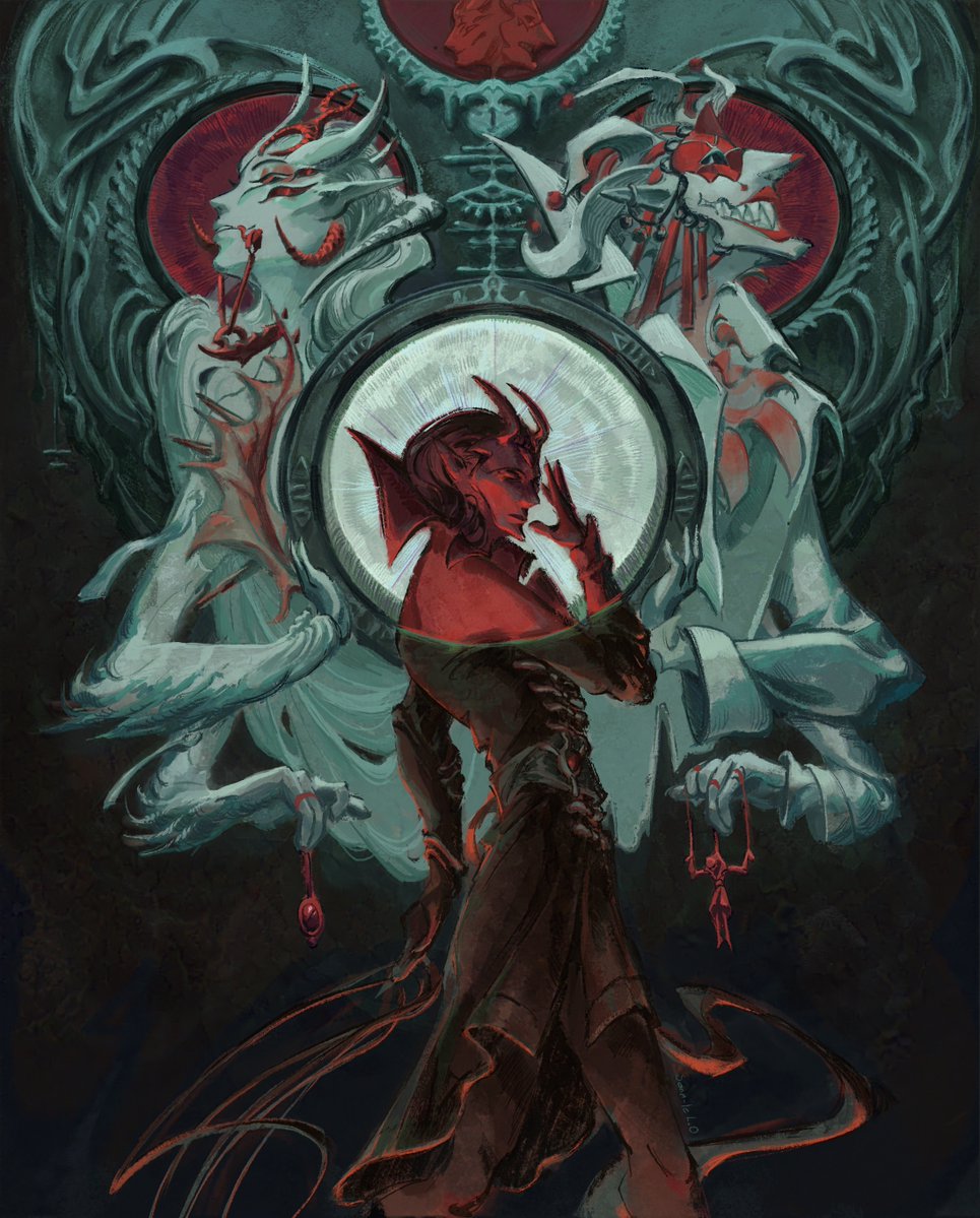 soon_ie_LO's tweet photo. Someone's cömmissiöning me to do another Aeldari Harlequin piece like this one.

But I still don't get how my feeble human hands made it. https://t.co/XBtkGm8Qyt