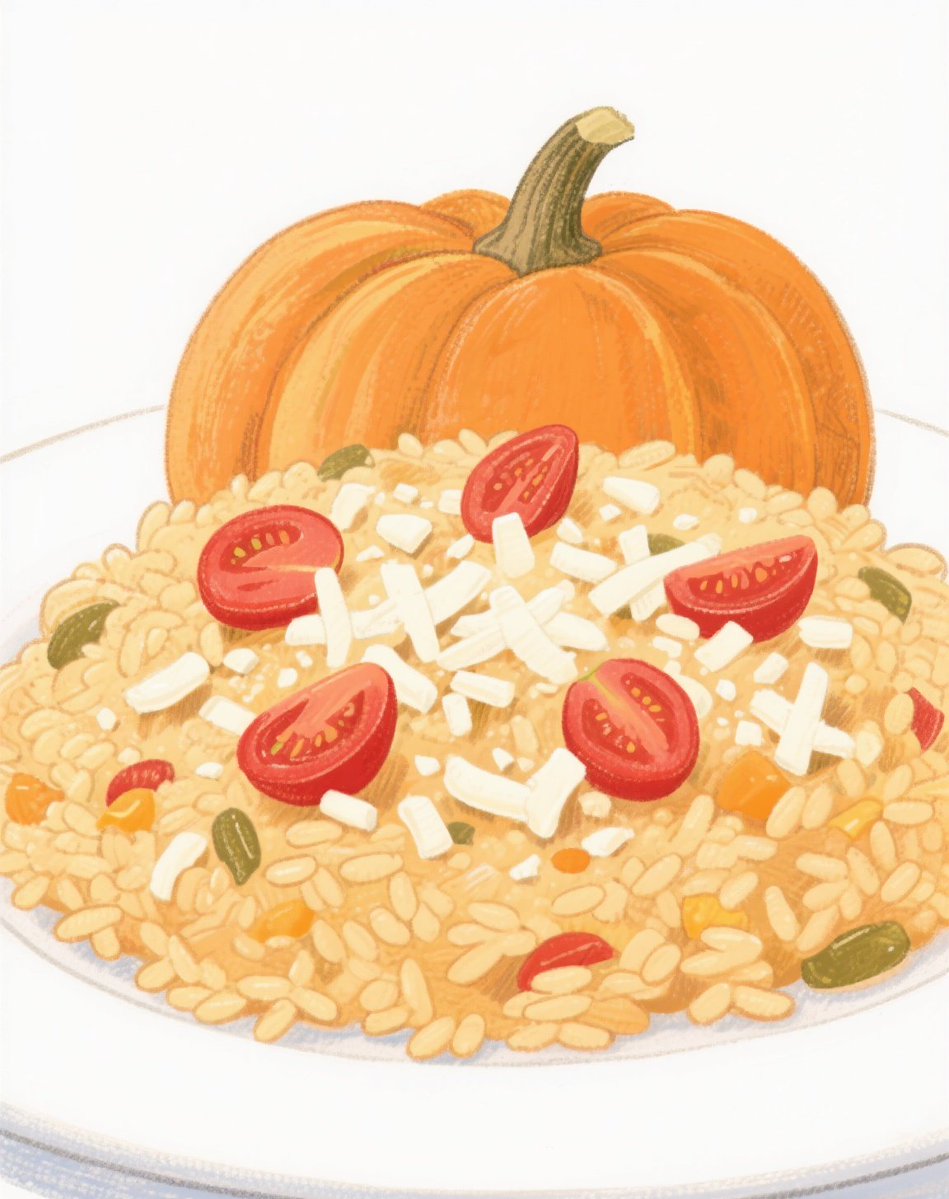 HKerluke21902's tweet photo. Spiced Pumpkin Risotto + Cinnamon Apple Crumble: Our Thanksgiving Feast Special is here to warm your table!  Limited spots only—book now! #ThanksgivingFeast https://t.co/tk61sLovJU
