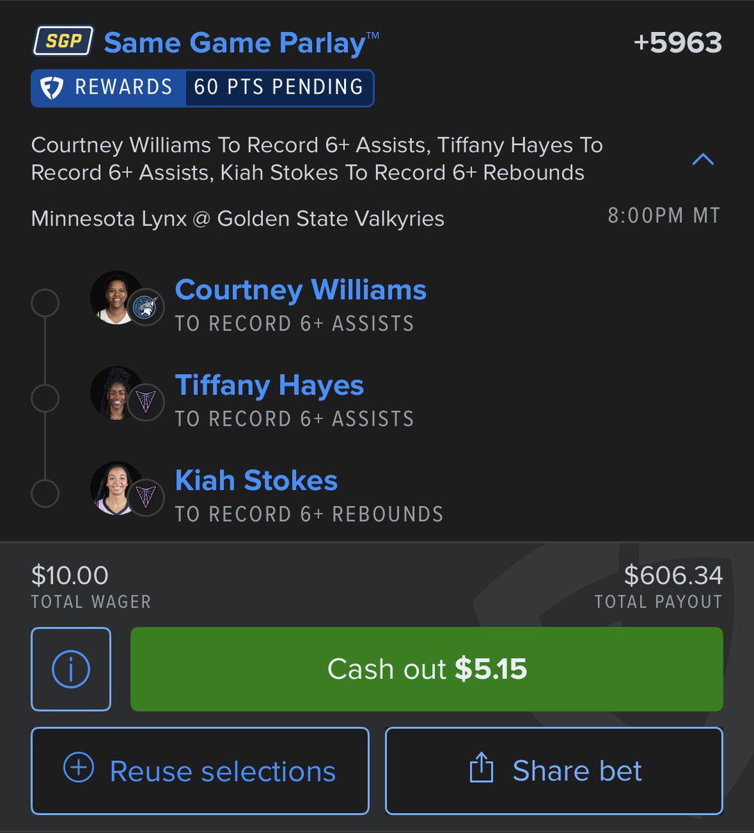 JBandGomie's tweet photo. Our 2nd WNBA LOTTO of the DAY 😎👀🙏⛹️‍♀️🫡🏀 @Playbook https://t.co/kH5H5cxG83