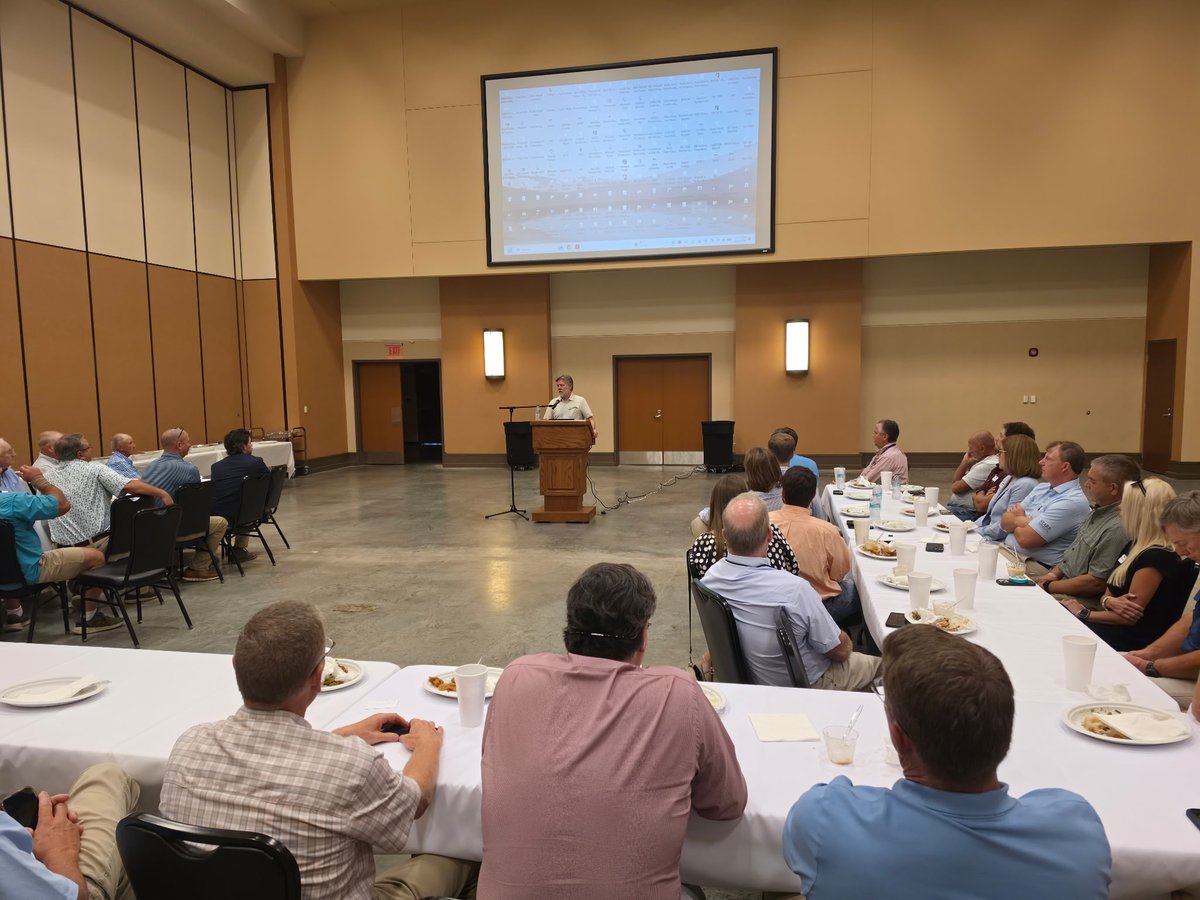 RepRickCrawford's tweet photo. I was honored to celebrate Keith Glover at a joint meeting of Producers Rice and Riceland for his two years leading USA Rice as President. As the Representative for the largest rice growing Congressional District, I’ve valued our work together developing policy to support American rice farmers!
