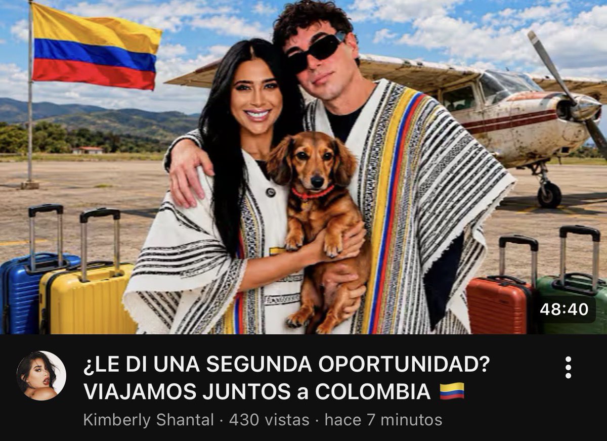 kimshantalll's tweet photo. https://t.co/ihN4SeOuW9

NUEVO VIDEO 🥹✈️✨ https://t.co/2PWG9sD7A7