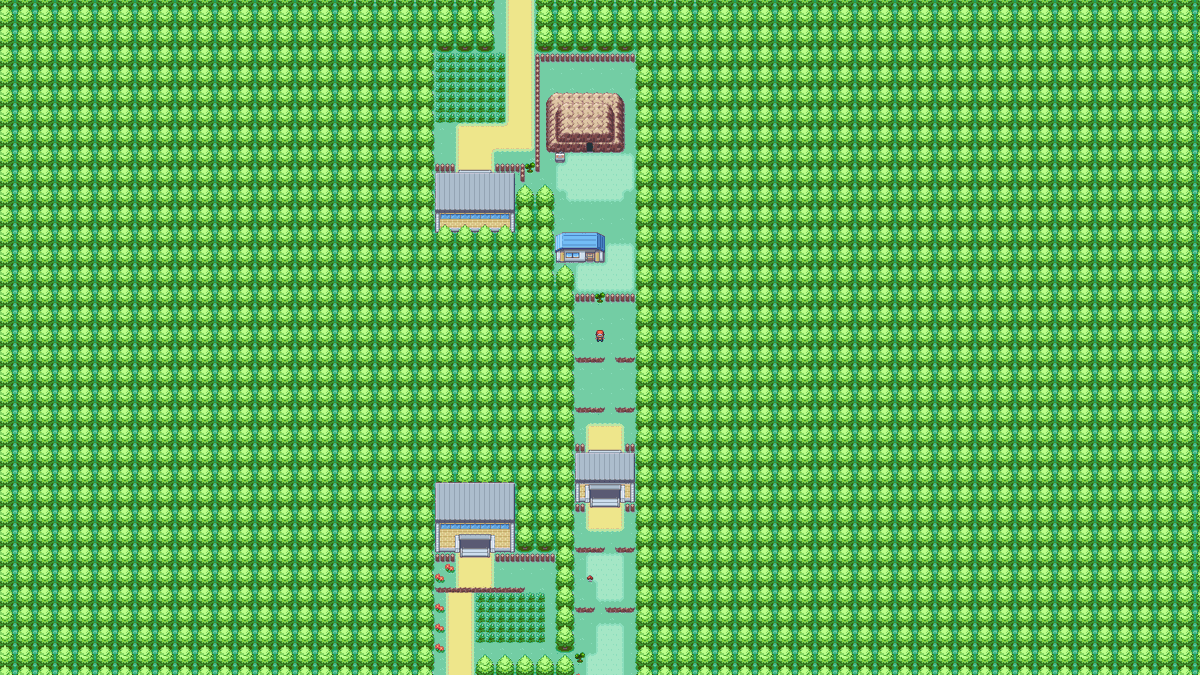 sammwy's tweet photo. Le hice un port nativo a PC del Pokémon Rojo Fuego (Fire red) de GBA.

Estoy reimplementando el motor del juego desde 0 para poder quitar las limitaciones de la consola.

El cambio mas notorio es poder jugar en widescreen y poder hacer zoom out del juego y que se vea el mapa así: https://t.co/qEZsTP2ZX8