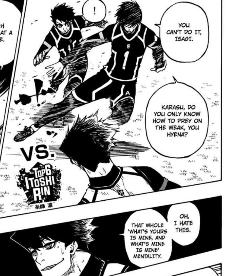 isaglob's tweet photo. the way rin just jumped in to shield Isagi from Karasu😭 https://t.co/zF4RfZNGbA