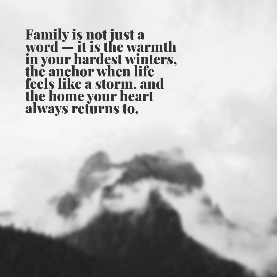 QuotesShare's tweet photo. Family is not just a word -it is the warmth in your hardest winters, the anchor when life feels like a storm, and the home your heart always returns to
#FamilyQuotes #FamilyFirst #FamilyLove #HomeIsFamily #FamilyIsEverything #BlessedFamily #FamilyBond #Quotes #ShareInspireQuotes https://t.co/TD7xidMdBq