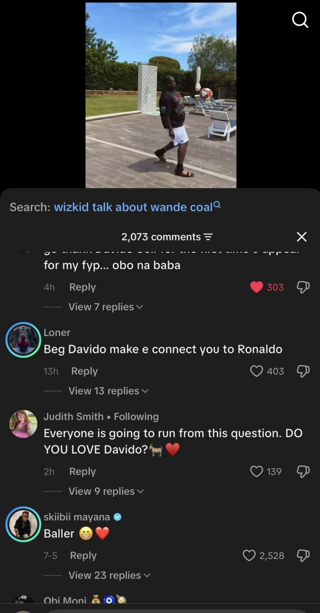 osuzaki5's tweet photo. When Davido say nah me then give them life no be cap wande cm on TikTok 😂
@davido https://t.co/iWqWBhpyOH