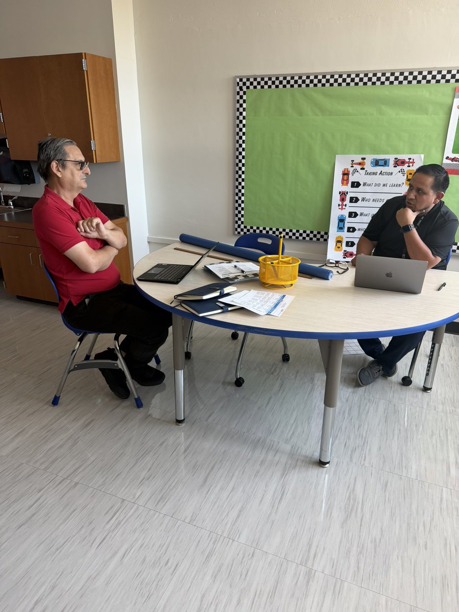 WMAndersonES's tweet photo. Our Pit Crew engaged in backward planning using weekly checkpoint data to accelerate our lessons. #Drivenbyresults https://t.co/XaSLa7LETy