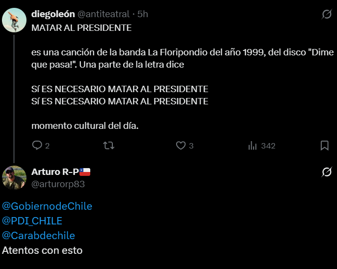 antiteatral's tweet photo. cachai que son aweonaos estos fachos qls aweonaos? https://t.co/wlfM0hhSYj