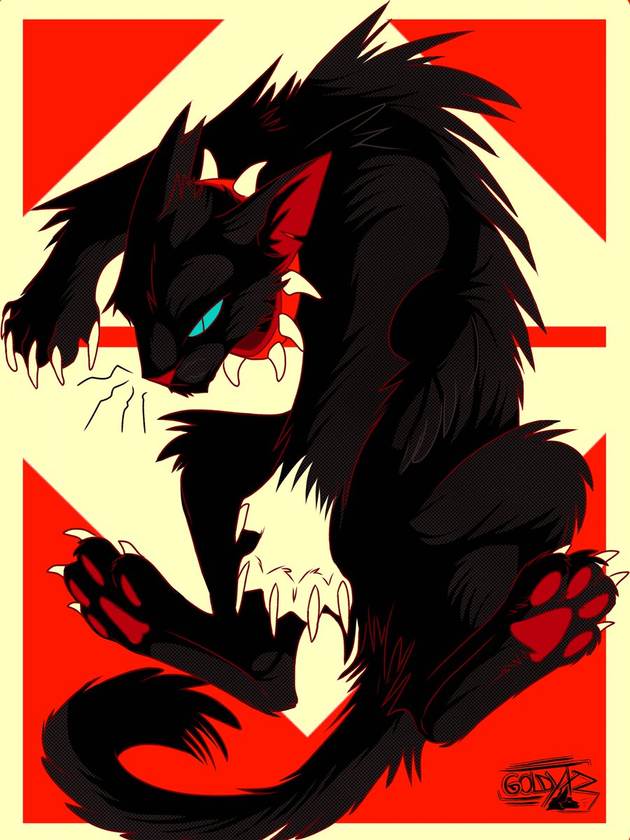 AAGoldyxzAA's tweet photo. Red collar truther 
#warriorcats #scourge https://t.co/Qwk4Xcm7pV