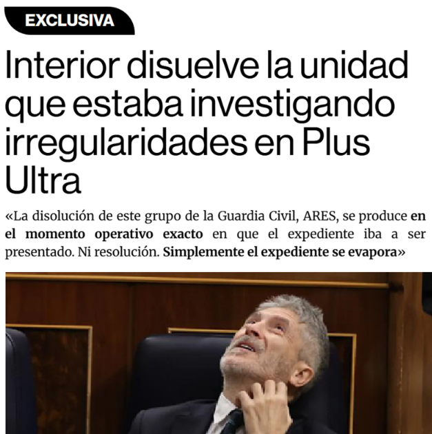 CCivicaCatalana's tweet photo. -Disuelve el grupo de la Guardia Civil, OCON-SUR, justo cuanto tenía éxito en la lucha contra el narcotráfico de Marruecos

-Disuelve el grupo de la Guardia Civil, ARES, justo cuando iba a presentar su informe sobre las irregularidades de Plus Ultra

Casualidades progresistas https://t.co/0sDojol0Ot