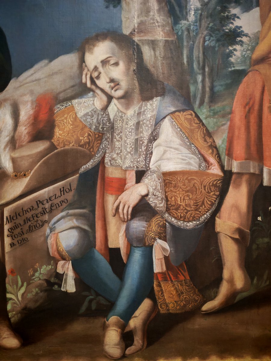 GabrielCampos_A's tweet photo. Una maravilla poder contemplar una obra del maestro Melchor Pérez Holguín. Un verdadero lujo para los amantes del arte y del patrimonio.
.
.
. 
#art #pintura #barroco #History #azul #love #arte #lienzo #Bolivia #América https://t.co/xxpr7zWGTy