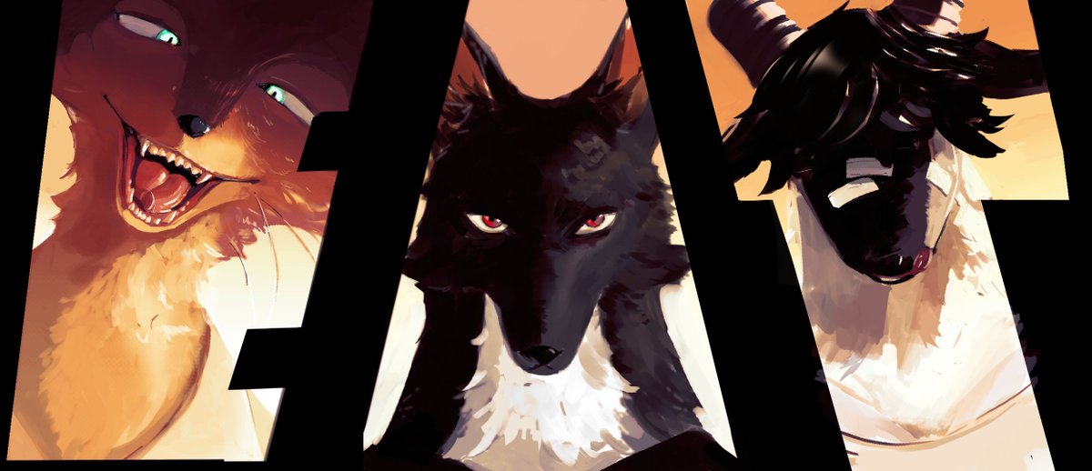 IZOZIart's tweet photo. SATIATED. Paintover of the manga #EAT by #nagabe. #furryartㅤㅤㅤ https://t.co/5xcqy2RrFq