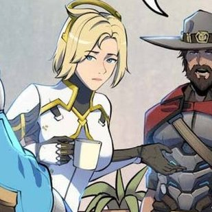 ladyMariaDust's tweet photo. Mercy cuando ve a Pharah: PHARAH!? :D

Mercy cuando se va Genji de Overwatch: Bueeeno, paz te lleves contigo como paz dejas aquí al irte, no se https://t.co/gOrUVZdK89