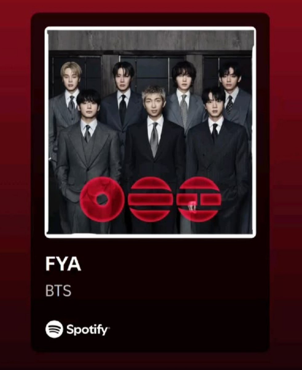 BTSarg_official's tweet photo. 🔥 “FYA” ha superado los 270 MILLONES de reproducciones en Spotify, con 270,254,967 streams 💜
#BTS #FYA https://t.co/k7NbLjx4zY