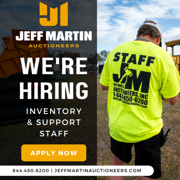 JMAuctioneers's tweet photo. 🚨 WE’RE HIRING IN PELZER, SC! 🚨
Looking for your next opportunity? Jeff Martin Auctioneers is growing, and we’re looking for Inventory &amp; Support Staff to join our team! 💪
📍 Pelzer, SC
👉 APPLY NOW: https://t.co/RkPjIvl2Ms
#NowHiring #PelzerSC #SouthCarolinaJobs #HiringNow https://t.co/we5uaAFPji