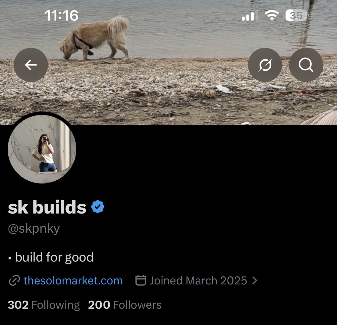 skpnky's tweet photo. someone here, @X, said: 

“first between 100-200 is the hardest. 
but it doesn’t get easier either :D”

so now i’m looking to #connect with people who are in tech!! 

let’s grow, learn &amp; build together! 

#developer #SoftwareEngineering #BuildInPublic #founder #entrepreuner https://t.co/rultfWEc1c